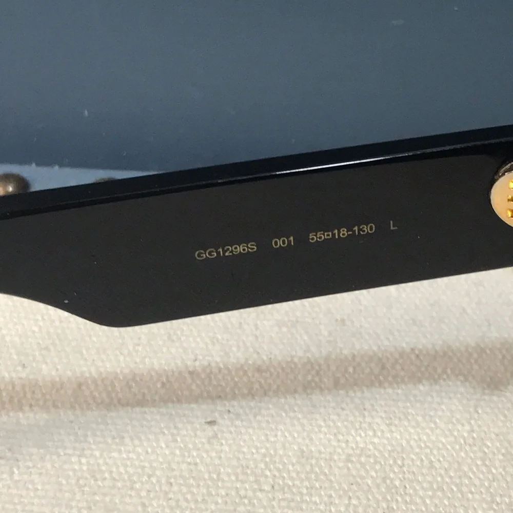 ✨ Luxury New Authentic Gucci GG1296S 001 Sunglasses ✨